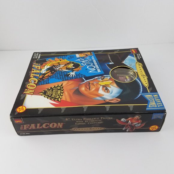X-MEN Falcon Marvel 1998 Vintage Figure 8" ToyBiz - Picture 4 of 10